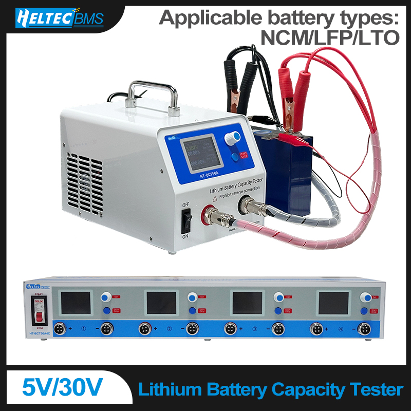 Battery Load Tester - Heltec 10A-50A Charge/Discharge Battery Capacity Tester