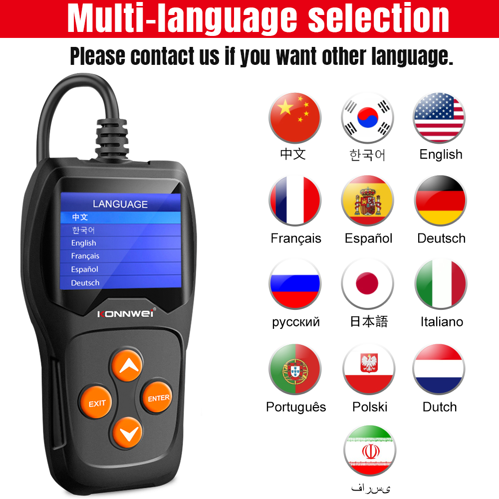 KONNWEI KW600 Professional Car - Battery Load Tester recension och pris