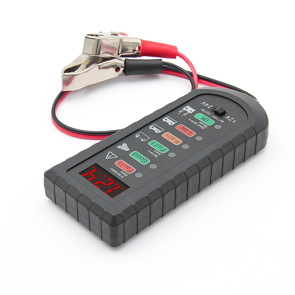 12V 24V Car Battery Tester LED - Battery Load Tester recension och pris