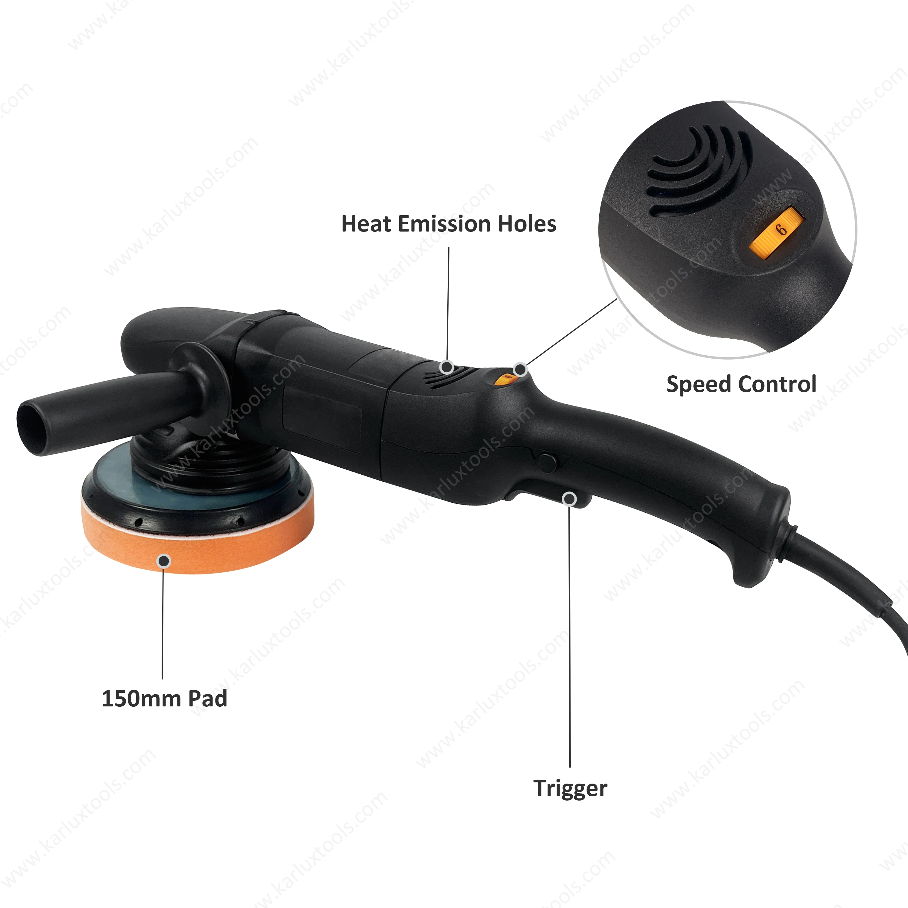 Car Buffer DA Polisher Machine - Orbital Polisher Da recension och pris